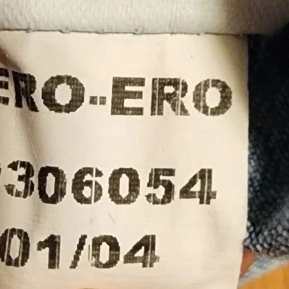 2004 Tommy Hilfiger Jean Jacket With Harley Davidson Patches Fits Medium - Picture 14 of 16